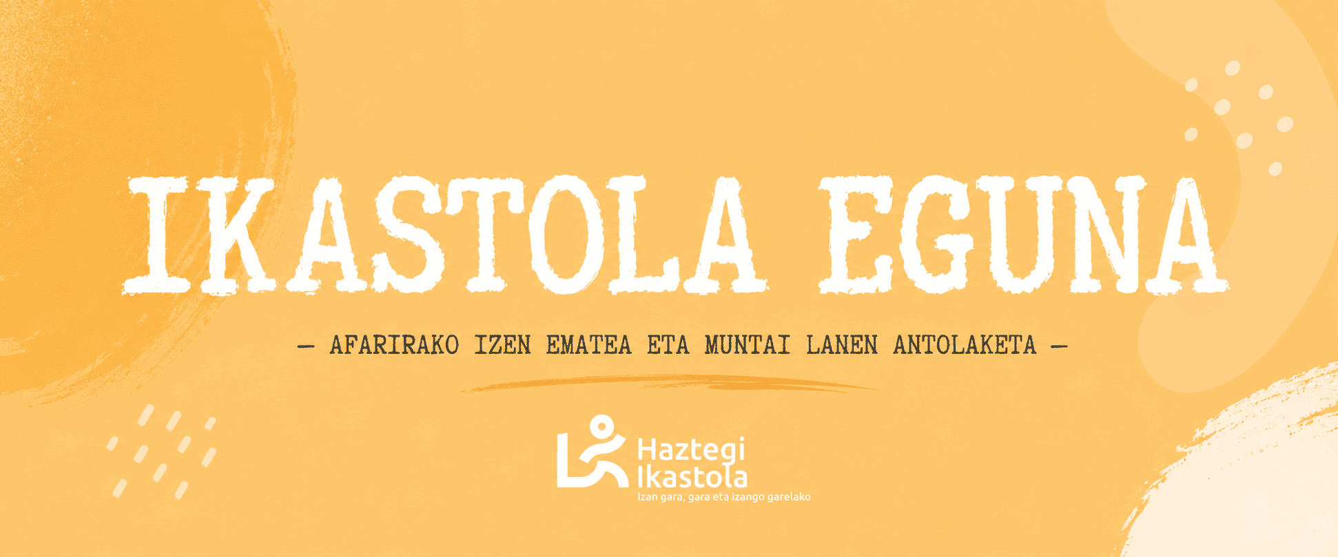 Ikastola Eguna - Afarian parte hartzeko izen emate orria bete